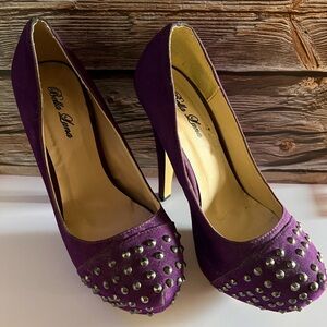 Bella Luna Purple Heels